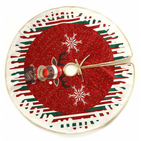 Faldón para arbol de Navidad 70 cm GUIRMA